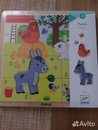 Деревянные пазлы