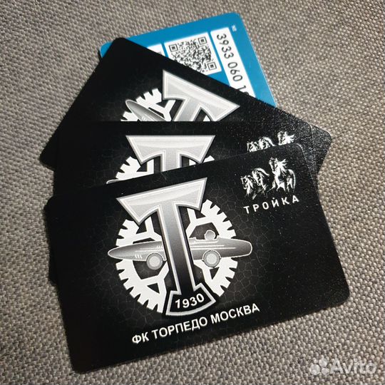 Карта Тройка Торпедо Москва фк футбол