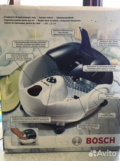 Массажная ванночка Bosch PFM 1232