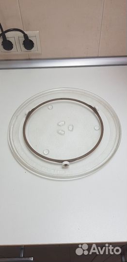 Тарелка для свч печи и кольцо вращения тарелки