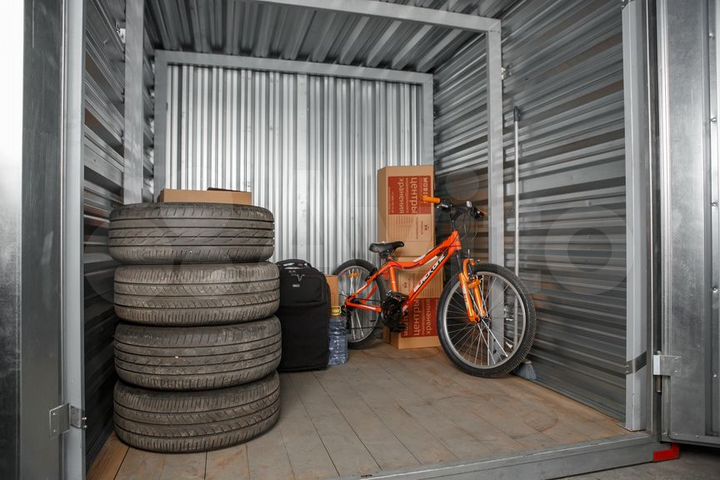 Аренда контейнера для хранения вещей с балкона 6м²