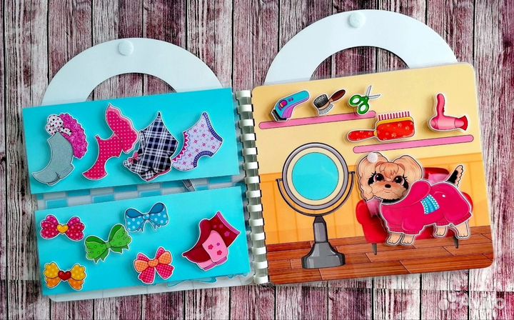 Книжка на липучках