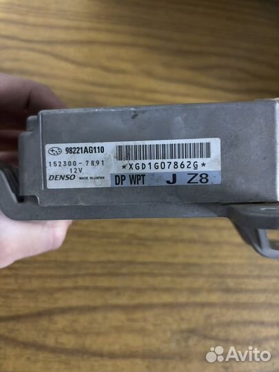 Блок управления airbag subaru