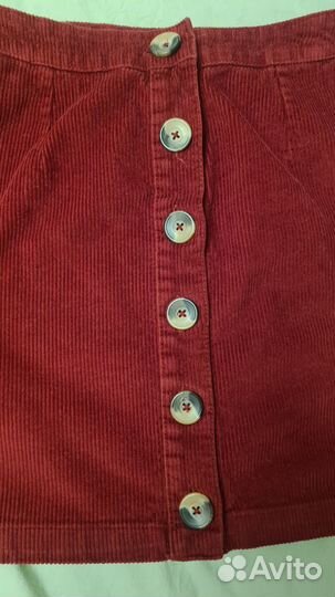 Юбка мини вельветовая Matalan 10