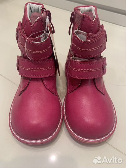 Ботинки демисезонные для девочки 23 размер