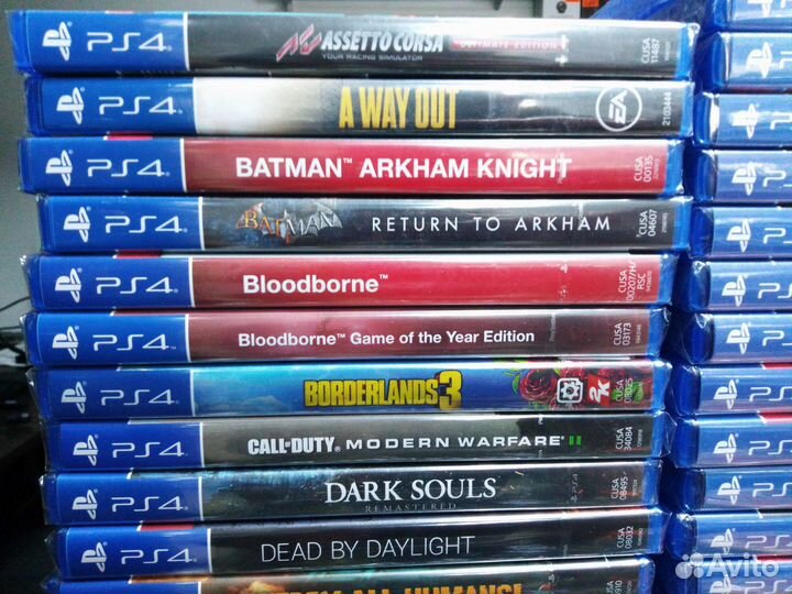 Игры PS4 часть1 Новые в Плёнке
