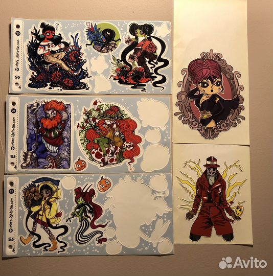 Наклейки (3шт - 100р)