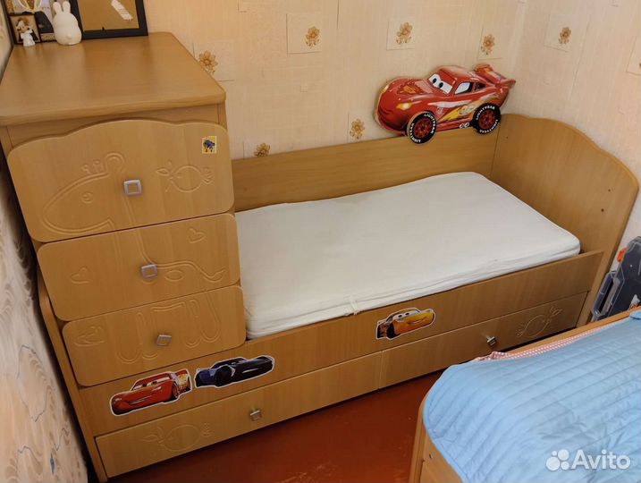 Кровать детская трансформер