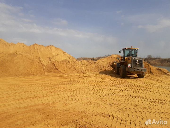 Доставка пгс, песок, щебень в мешках, валом до25м3