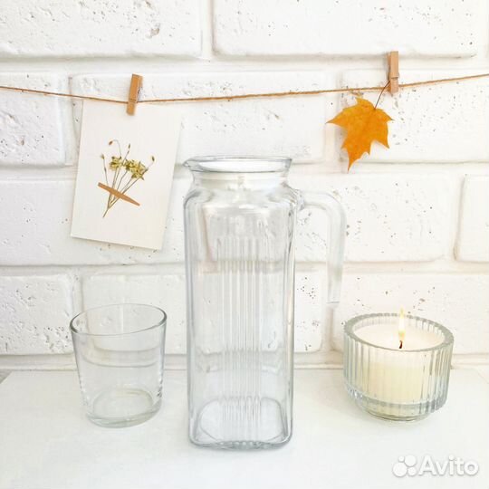Кувшин стеклянный