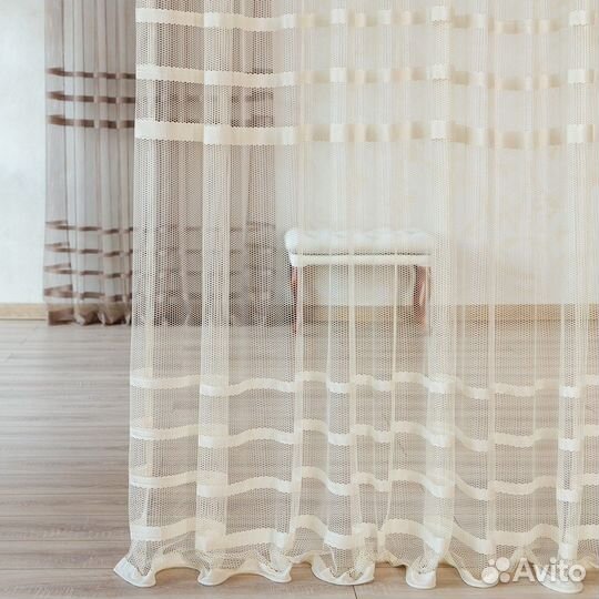 Тюль Фрида Айвори