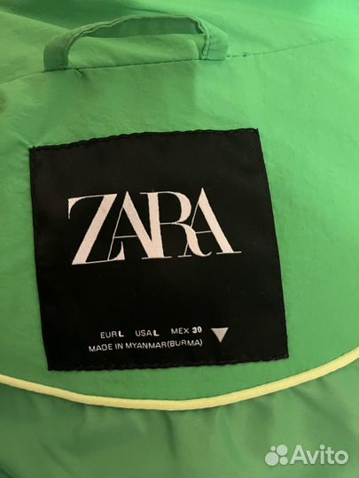 Пуховик женский Zara