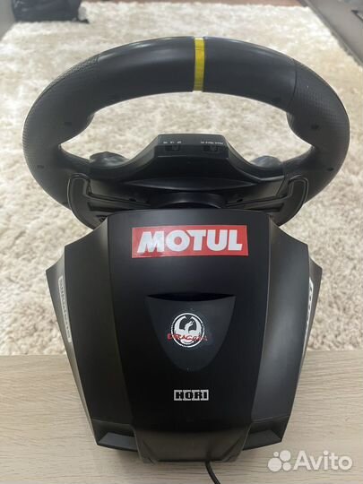 Игровой руль hori racing wheel apex