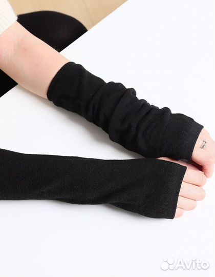 Митенки, перчатки без пальцев