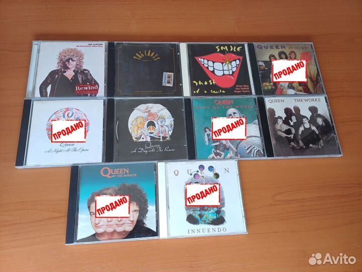 Queen, Smile, The Cross, Ian Hunter на CD и DVD