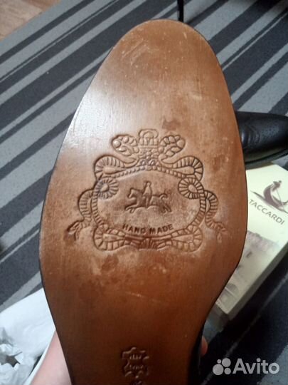 Туфли мужские,ручной работы