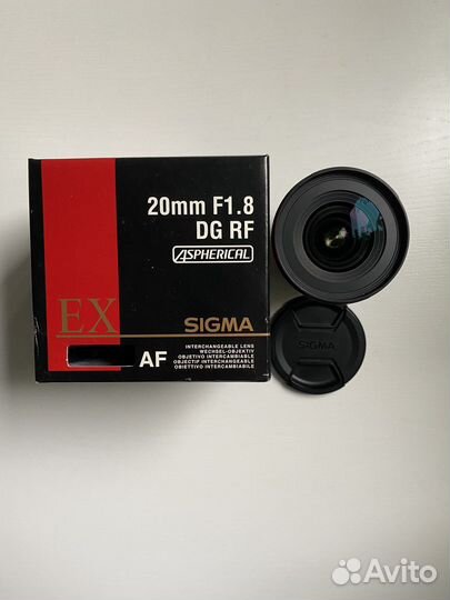 Широкоугольный объектив Sigma AF 20mm f1.8