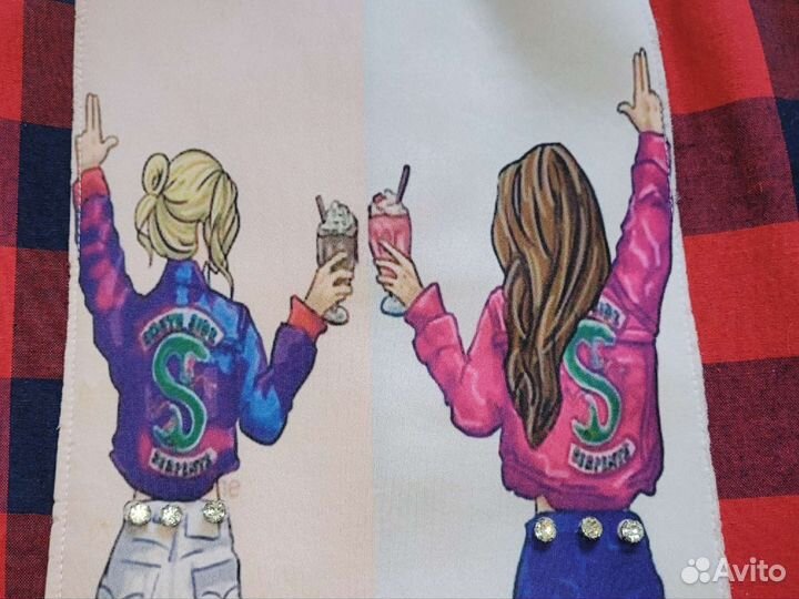 Рубашка на девочку