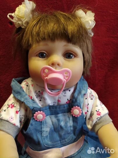 Кукла Реборн силиконовая девочка