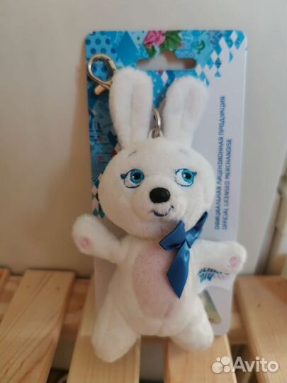 Брелок Олимпиада Сочи 2014 Зайчик