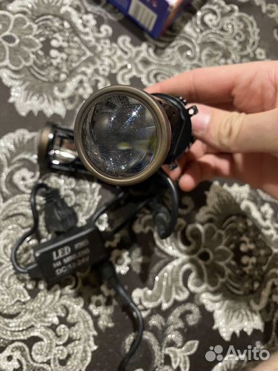 Лед лампы h4 с линзой