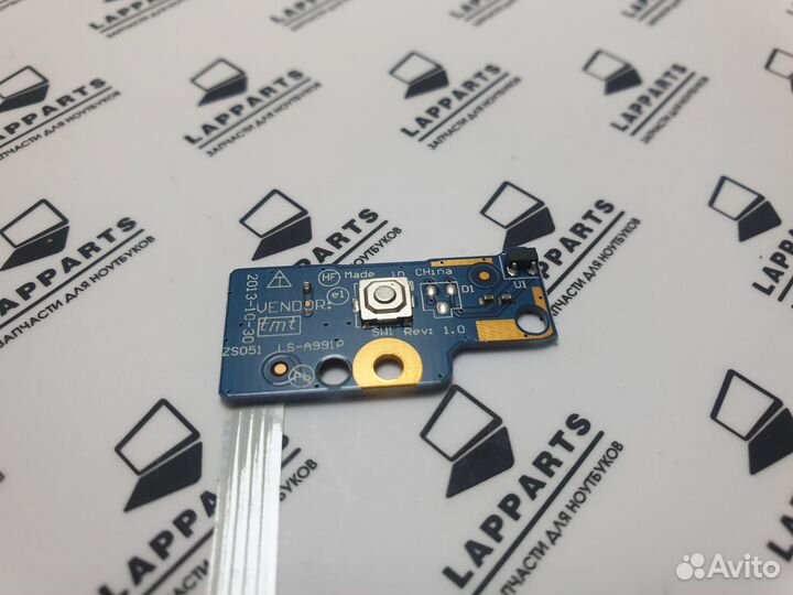 Кнопка включения ноутбука HP 15-R, 250 G3 LS-A991P