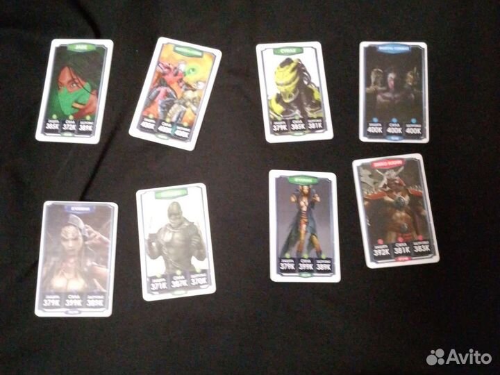 Карточки мортал комбат