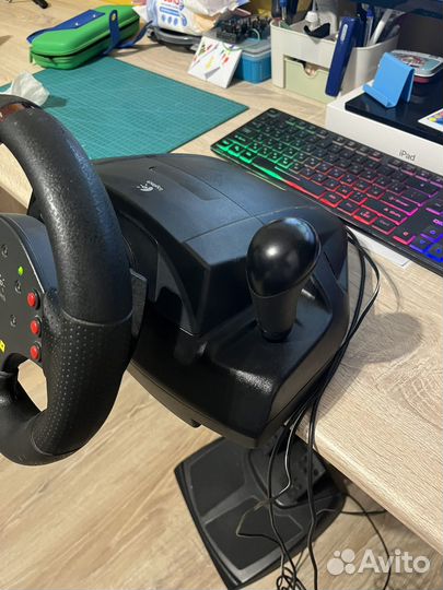 Руль logitech momo racing