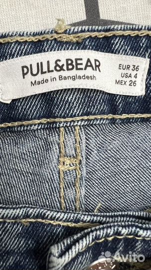 Джинсы pull bear 36