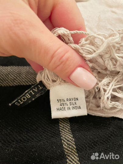 Шарф палантин burberry шерсть