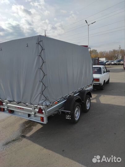 Прицеп оцинкованный 3м двухосный мзса 817731