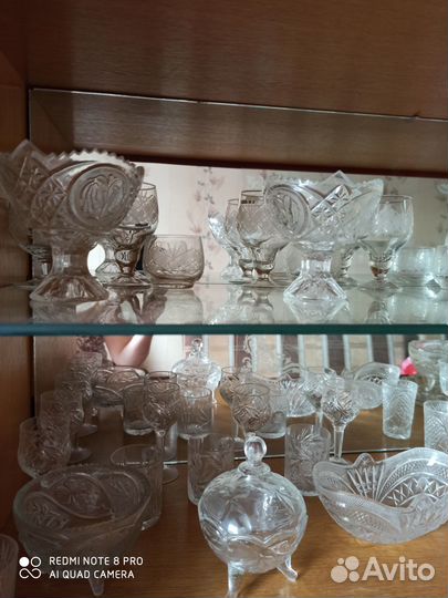 Хрустальная посуда СССР