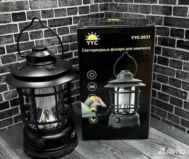 Кемпинговая лампа фонарь