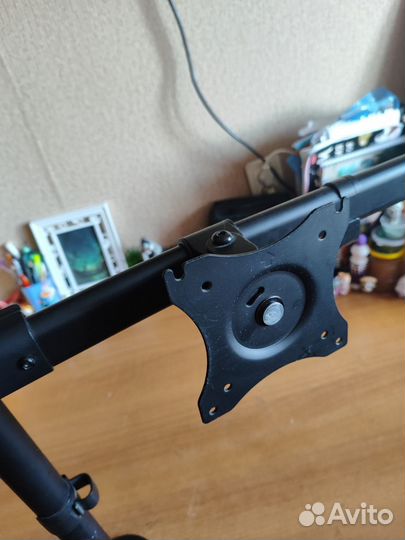 Кронштейн для 2 мониторов горизонтальный