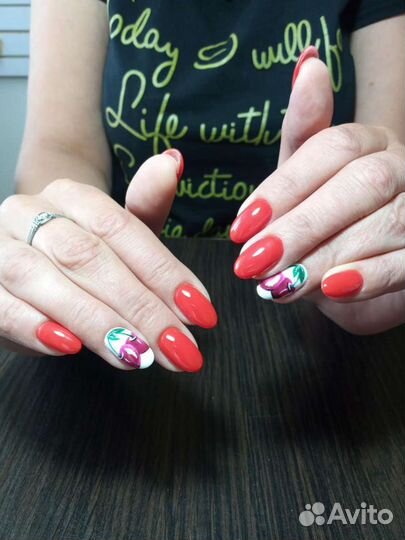 Комбинированный маникюр