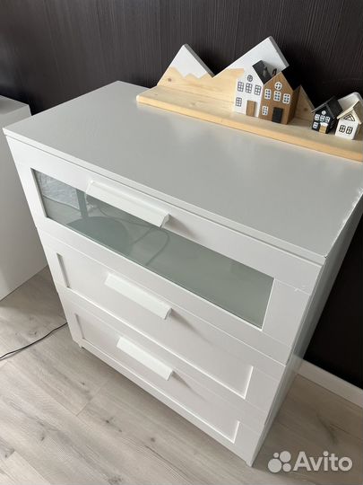 Комод IKEA бримнэс белый