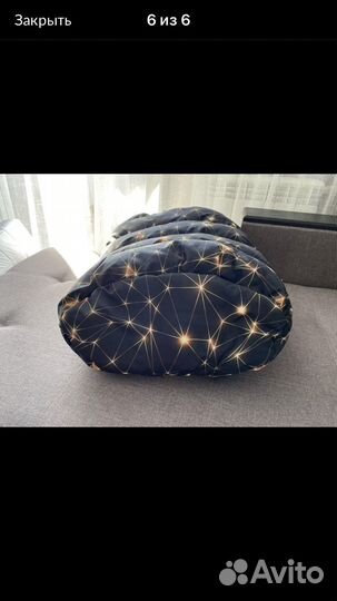 Зимний конверт кокон + рукавицы