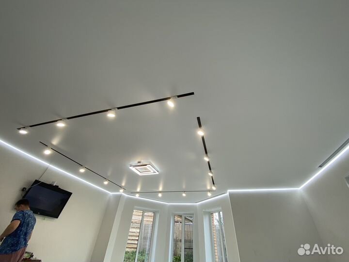 Натяжные потолки