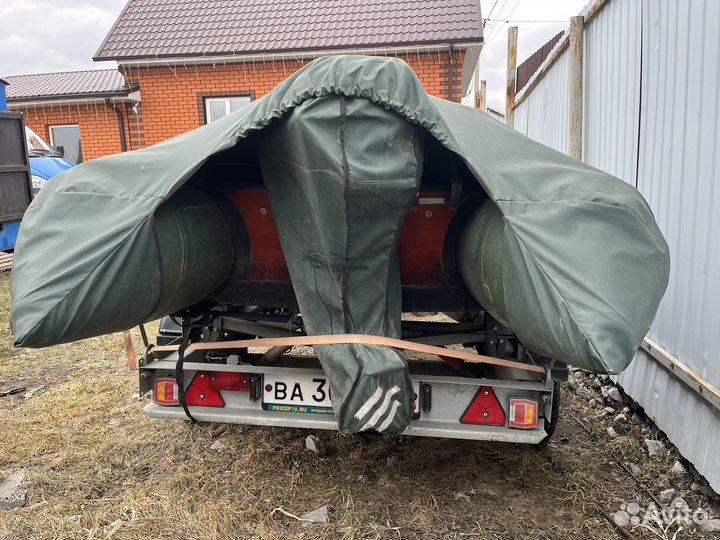 Лодка мотор прицеп