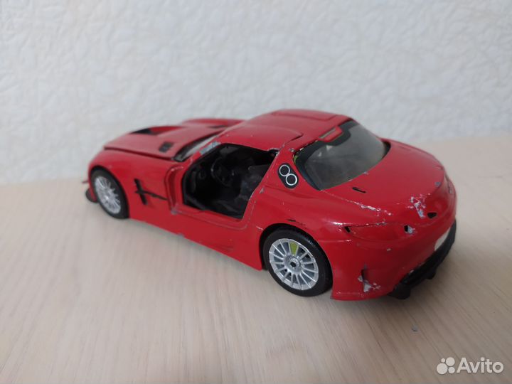 Модель Mercedes Benz SLS AMG GT3 1/24