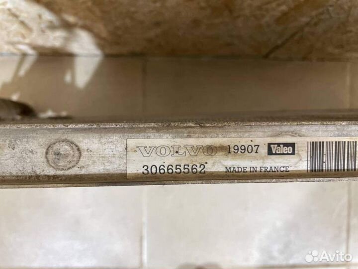 Радиатор кондиционера (конденсер) Volvo XC90 2002