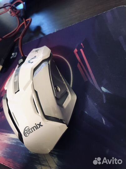 Игровая мышь проводная Ritmix