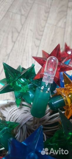 Гирлянда кристалл СССР