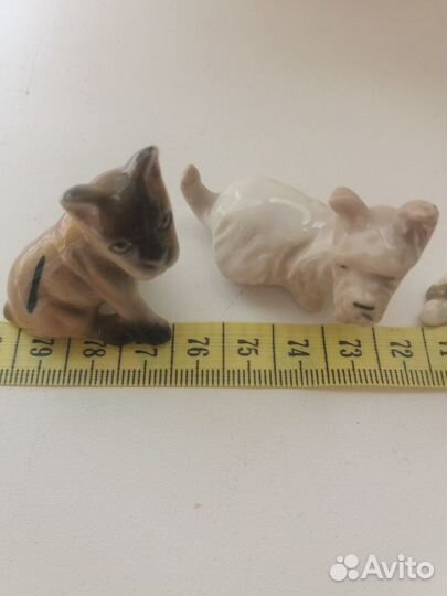 Фарфоровые статуэтки лфз все 4 шт