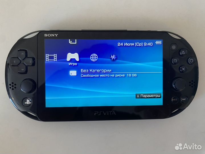 PS Vita Slim Прошитая + 32 gb + Игры