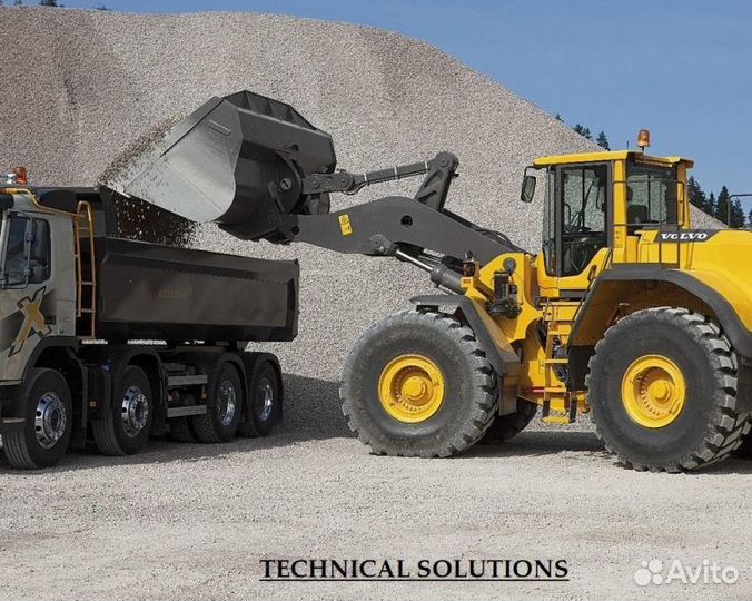 Пальцы фронтальных погрузчиков Volvo