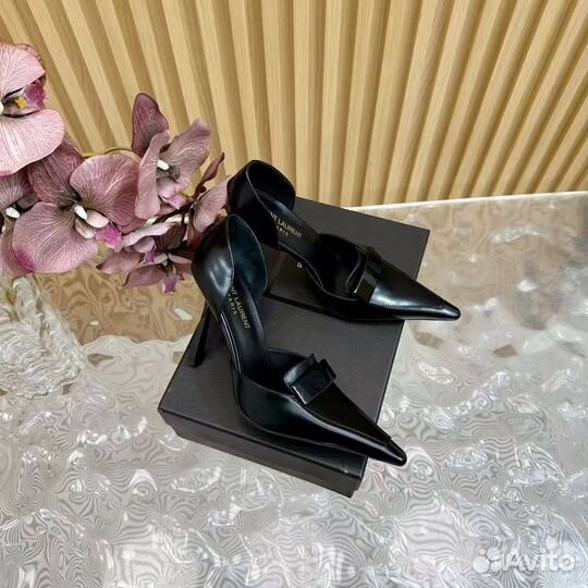 Туфли# женские Saint Laurent Премиум
