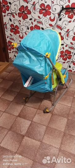 Детские санки коляска бу