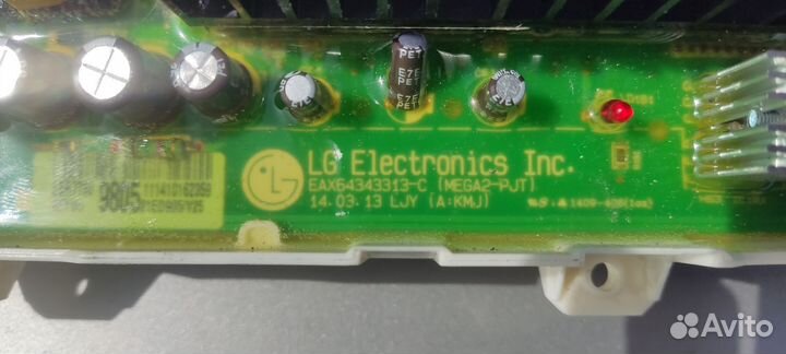 Модуль управления стиральной машины lg