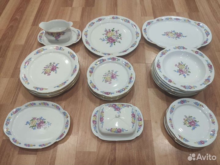 Сервиз столовый freiberger porzellan ГДР 60 годов